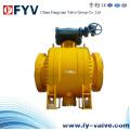 API Side Entry Trunnion Electrical Ball Valve